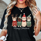 Meowy Cat Christmas Tee | Pawsitive Vibes Collection | Unisex Pre-Shrunk T-Shirt