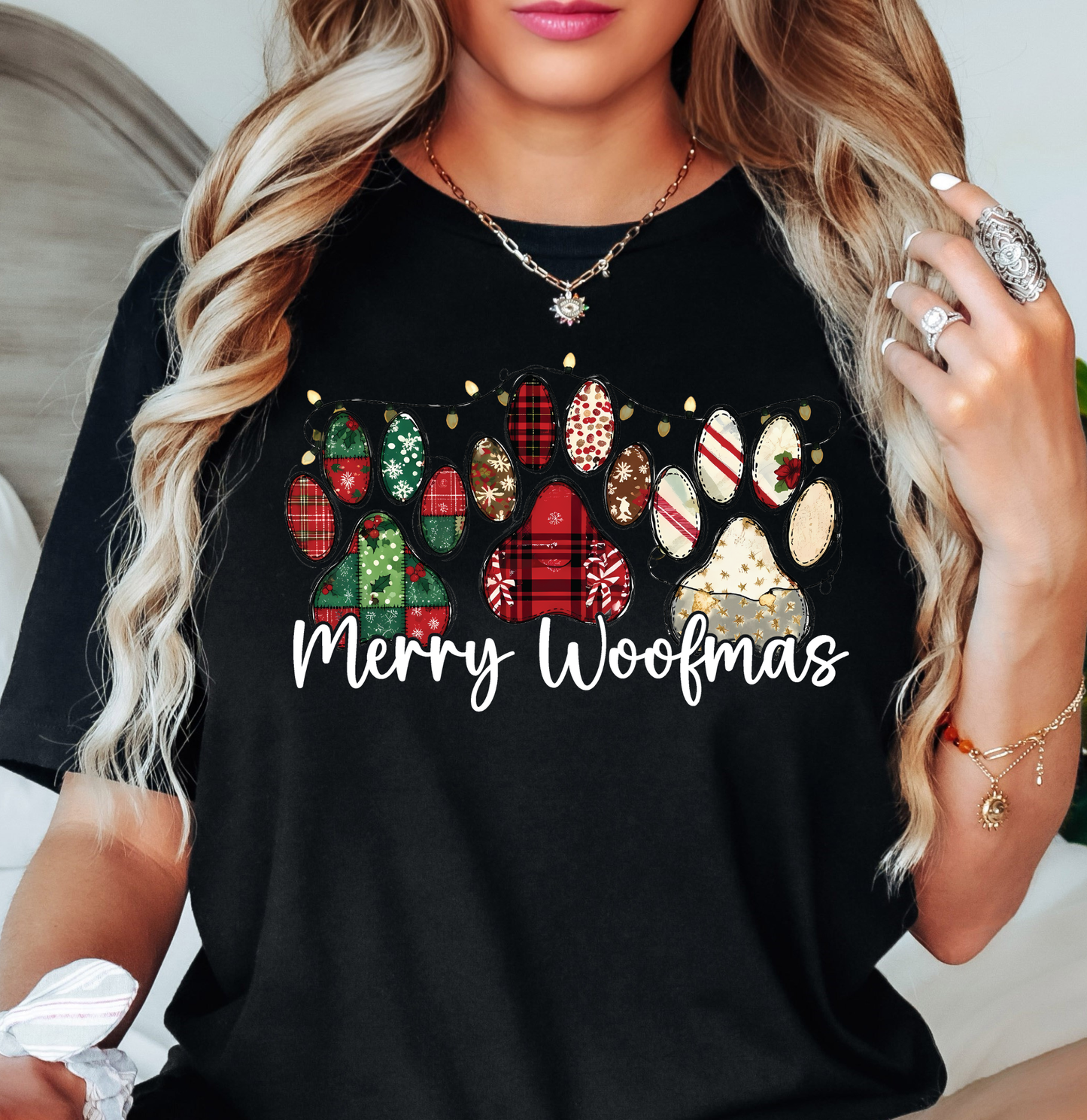 Merry Woofmas Tee | Pawsitive Vibes Collection | Unisex Pre-Shrunk T-Shirt