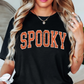 Spooky Varsity Tee | Boo-tiful Vibes Collection | Unisex Pre-Shrunk T-Shirt