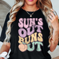 Suns Out Buns Out Tee | Beach Breeze Collection | Unisex Pre-Shrunk T-Shirt