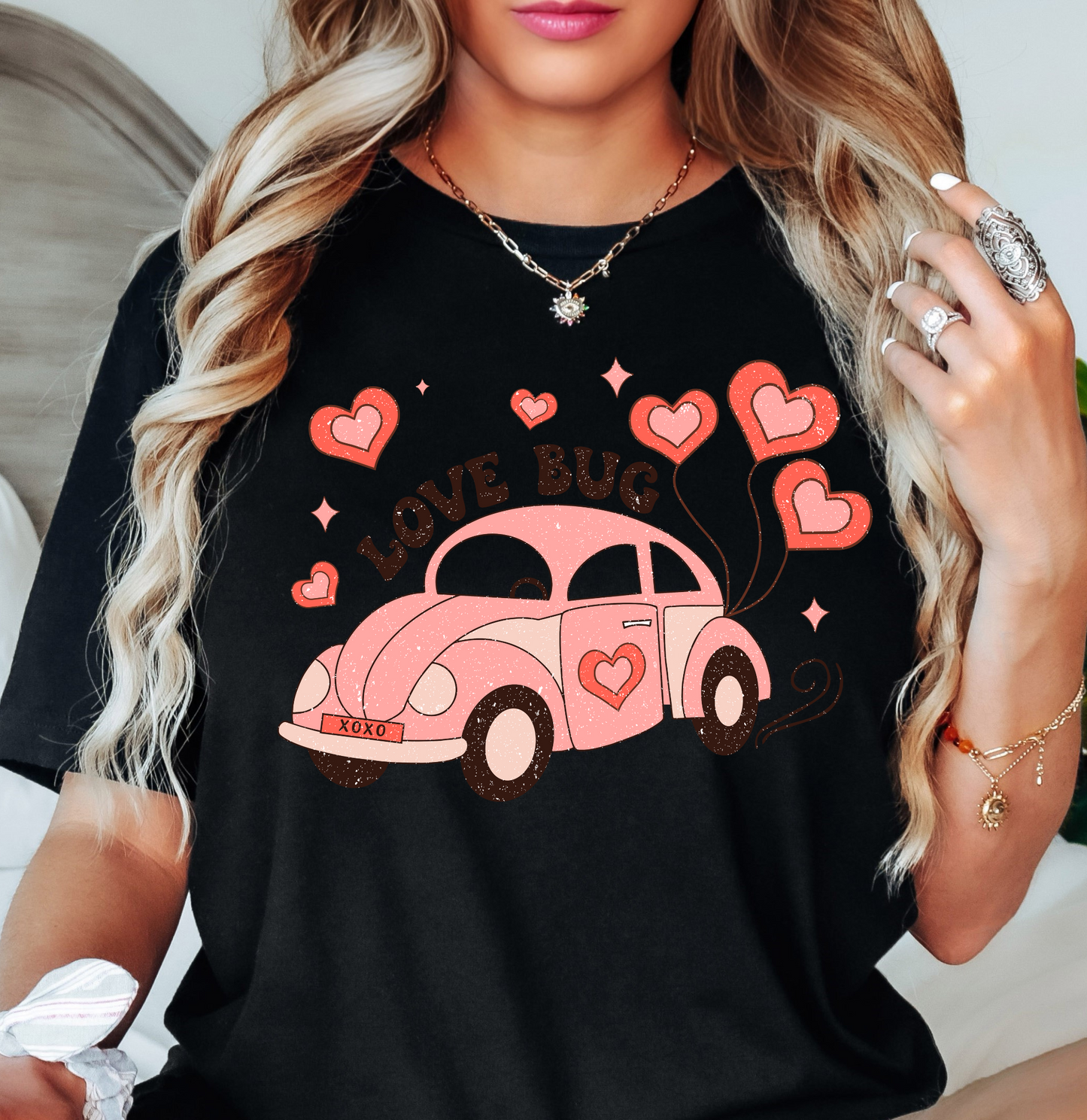 Love Bug Tee | XoXo Love Collection | Unisex Pre-Shrunk T-Shirt