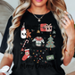 Merry Xmas Doodles Tee | Tis The Season Collection | Unisex Pre-Shrunk T-Shirt