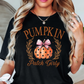 Pumpkin Patch Girly Tee | Boo-tiful Vibes Collection | Unisex Pre-Shrunk T-Shirt
