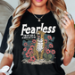 Fearless Leopard Tee | Walk By Faith Collection | Unisex Pre-Shrunk T-Shirt