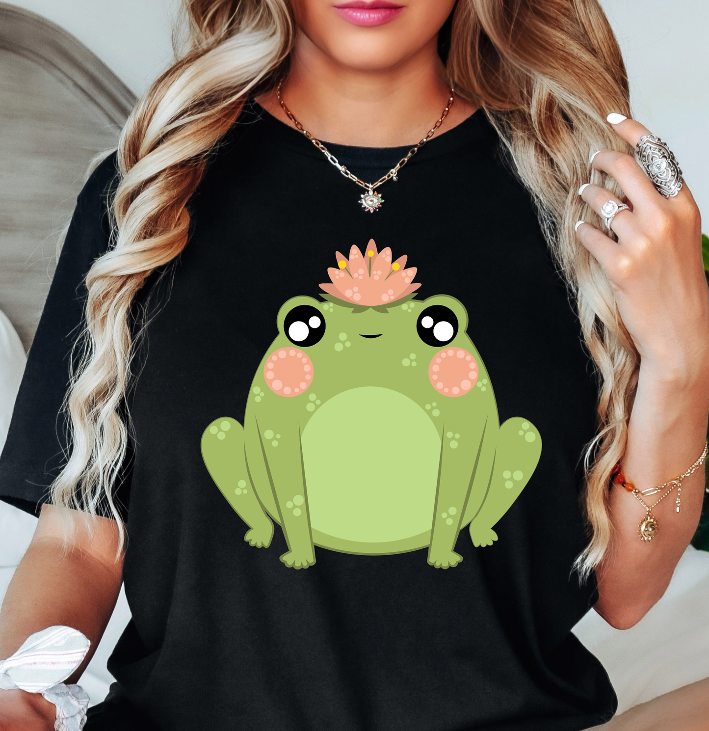 Spring Frog Tee | Spring Fling Collection | Unisex Pre-Shrunk T-Shirt