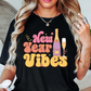 New Year Vibes Tee | New Year Magic Collection | Unisex Pre-Shrunk T-Shirt