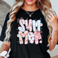 Preppy Summer Bows Tee | Beach Breeze Collection | Unisex Pre-Shrunk T-Shirt