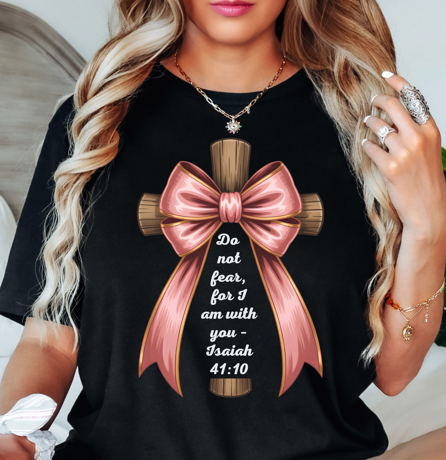 Do Not Fear (Isaiah 41:10) Tee | Walk By Faith Collection | Unisex Pre-Shrunk T-Shirt