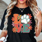 Paw Love Tee | Pawsitive Vibes Collection | Unisex Pre-Shrunk T-Shirt