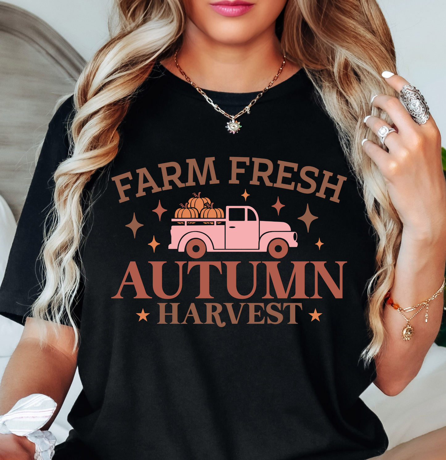 Farm Fresh Autumn Harvest Tee | Falling For You Collection | Unisex Pre-Shrunk T-Shirt