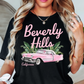 Beverly Hills Tee | Groovy Vibes Collection | Unisex Pre-Shrunk T-Shirt