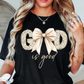 God is Good (Florals) Tee | Walk By Faith Collection | Unisex Pre-Shrunk T-Shirt