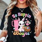 So Hoppin Boujee Tee | Hoppin' Into Spring Collection | Unisex Pre-Shrunk T-Shirt