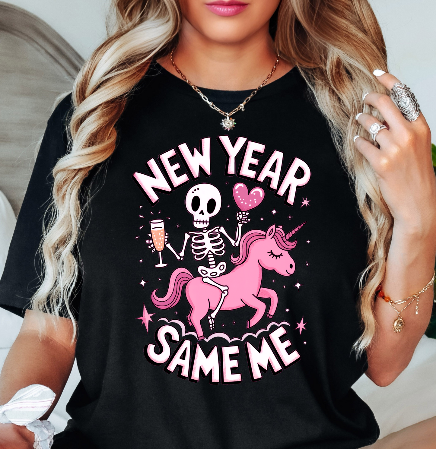New Year Same Me Tee | New Year Magic Collection | Unisex Pre-Shrunk T-Shirt