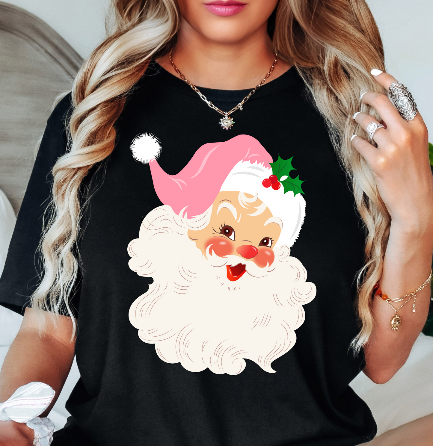 Vintage Santa Tee | Tis The Season Collection | Unisex Pre-Shrunk T-Shirt