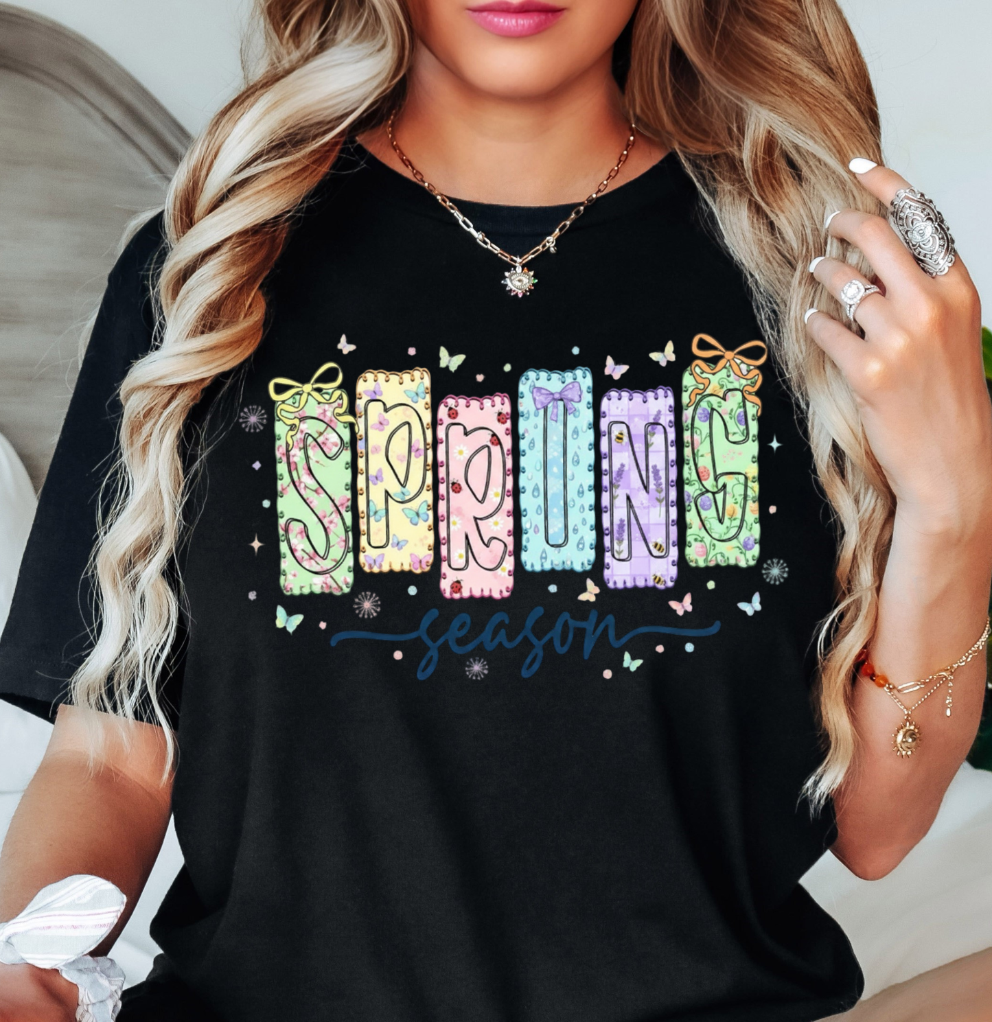 Preppy Spring Season Tee | Spring Fling Collection | Unisex Pre-Shrunk T-Shirt