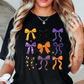 Spooky Halloween Bows Tee | Boo-tiful Vibes Collection | Unisex Pre-Shrunk T-Shirt
