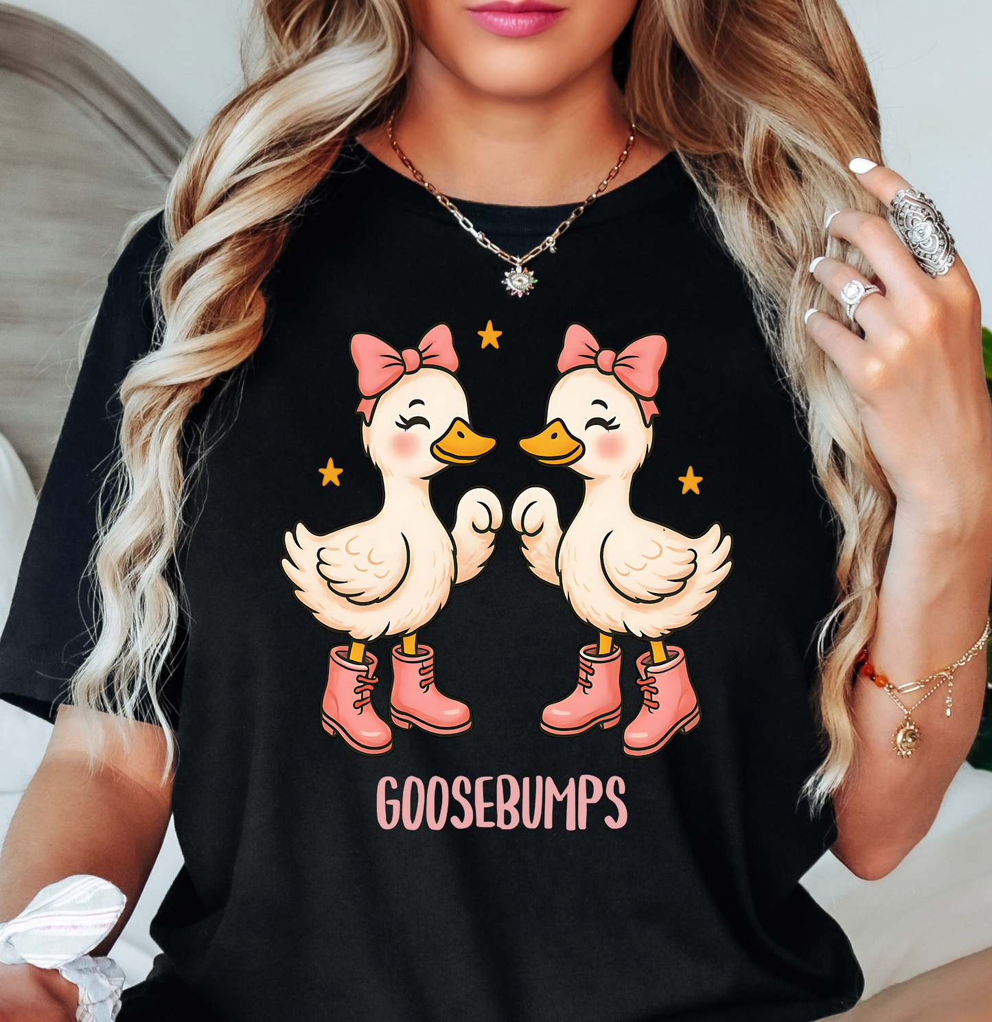 Cutie Goosebumps Tee | Groovy Vibes Collection | Unisex Pre-Shrunk T-Shirt