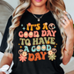 Retro Good Day Tee | Groovy Vibes Collection | Unisex Pre-Shrunk T-Shirt