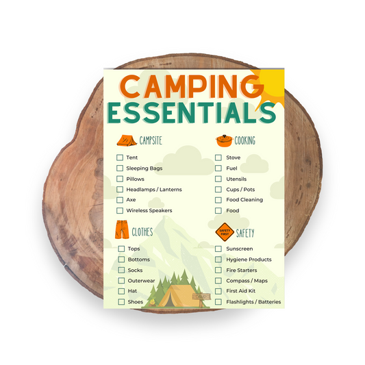 Camping Essentials | Stationery - 5x7 Notepads | Unique Gifts For Family Friends