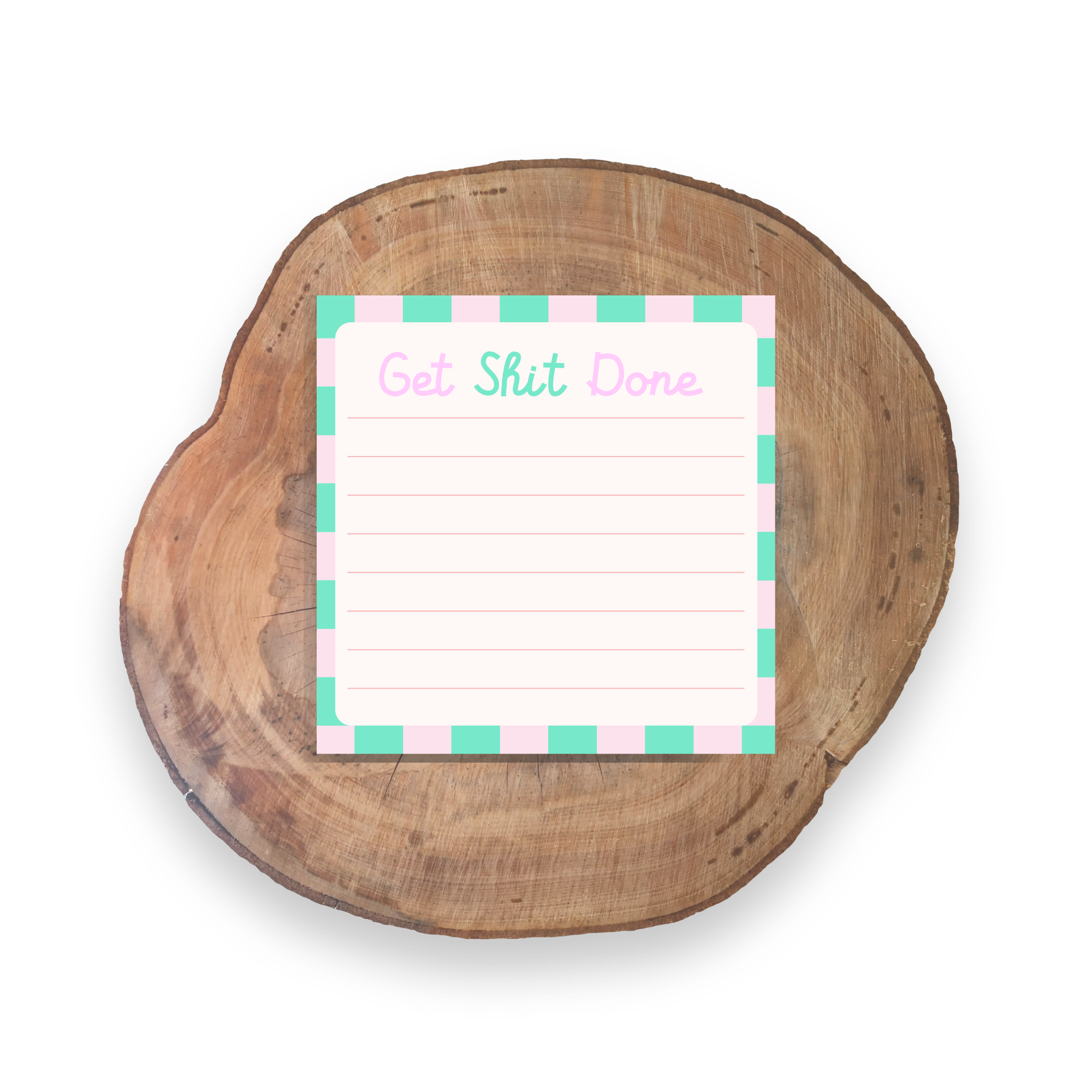 Get S Done | Stationery - 3x3 Sticky Notes | Unique Gifts for Family F ...