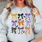 Spooky Halloween Bows Sweatshirt | Boo-tiful Vibes Collection | Unique Gifts for Family Friends