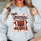 Football Stamp Mama Sweatshirt | Mama Mode Activated Collection | Unique Gifts for Family Friends