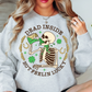 Dead Inside But Feelin Lucky Sweatshirt | Feeling Lucky Collection | Unique Gifts for Family Friends