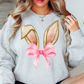 Cute Bunny Ears Sweatshirt | Hoppin' Into Spring Collection | Unique Gifts for Family Friends