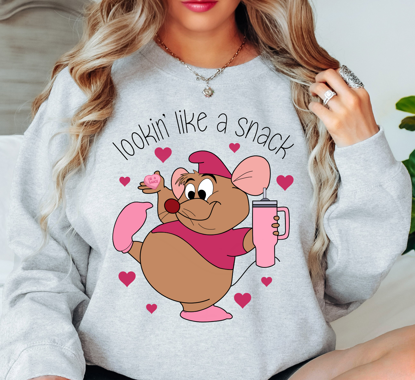 Lookin Like A Snack Sweatshirt | XoXo Love Collection | Unique Gifts for Family Friends