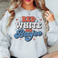 Red White and Boujee Sweatshirt | Stars and Stripes Collection | Unique Gifts for Family and Friends