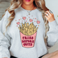Fries Before Guys Sweatshirt | XoXo Love Collection | Unique Gifts for Family Friends