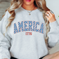 America 1776 Sweatshirt | Stars and Stripes Collection | Unique Gifts for Family and Friends