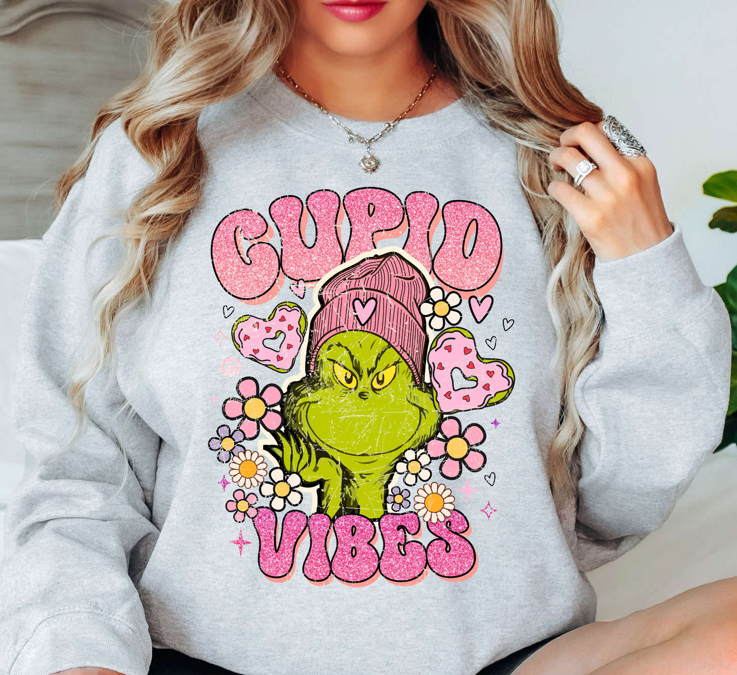 Cupid Vibes Sweatshirt | XoXo Love Collection | Unique Gifts for Family Friends