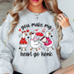 Goose Heart Go Honk Sweatshirt | XoXo Love Collection | Unique Gifts for Family Friends