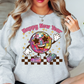 Retro Happy New Year Sweatshirt | New Year Magic Collection | Unique Gifts for Family Friends