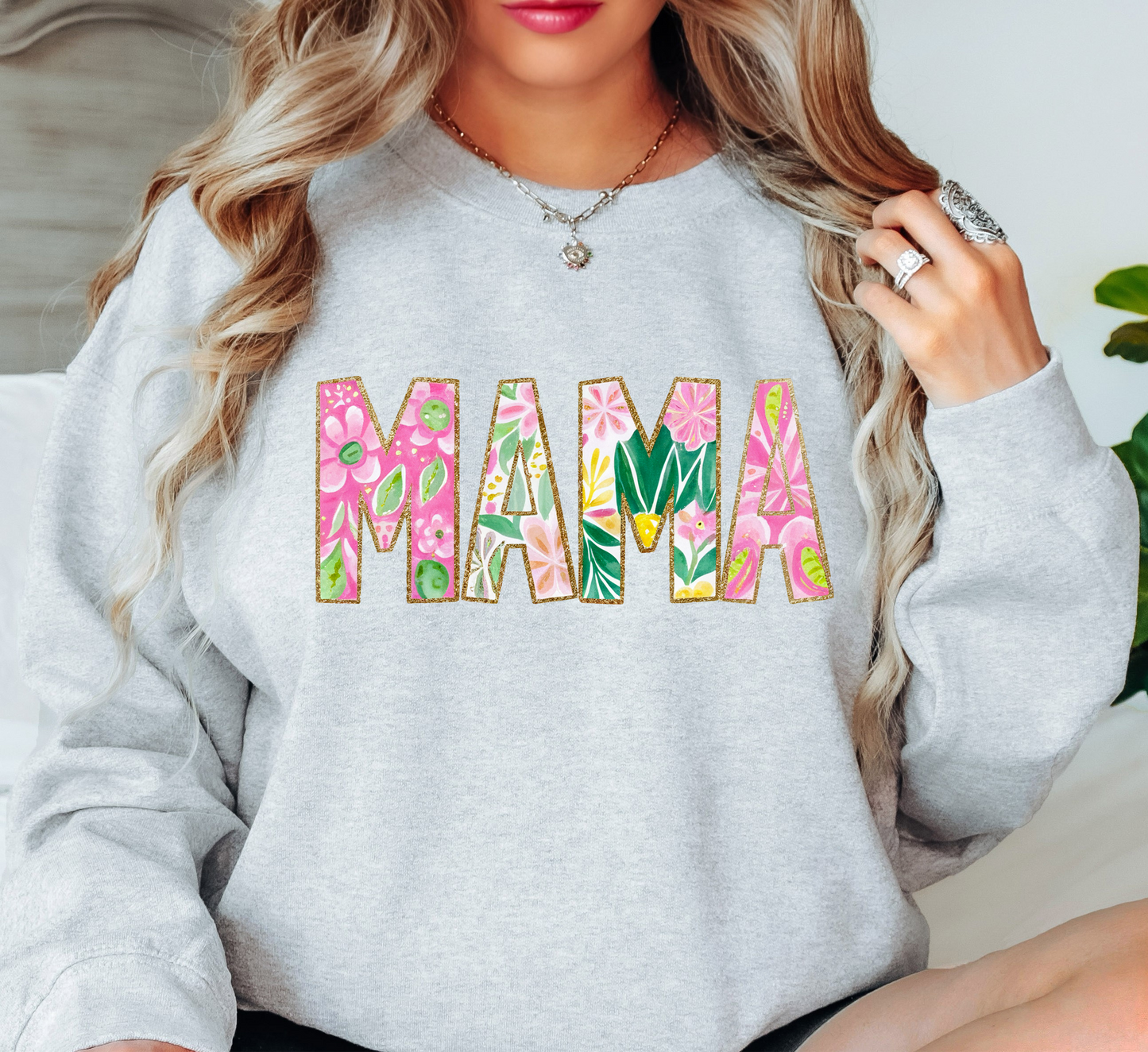 Summer Vibes Mama Sweatshirt | Mama Mode Activated Collection | Unique Gifts for Family Friends
