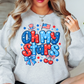 Oh My Stars Sweatshirt | Stars and Stripes Collection | Unique Gifts for Family and Friends