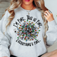 Xmas Lights I'm Fine Sweatshirt | Tis The Season Collection | Unique Gifts for Family Friends