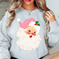 Vintage Santa Sweatshirt | Tis The Season Collection | Unique Gifts for Family Friends