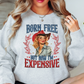 Born Free Expensive Sweatshirt | Stars and Stripes Collection | Unique Gifts for Family and Friends