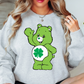Good Luck Bear Sweatshirt | Feeling Lucky Collection | Unique Gifts for Family Friends
