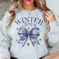 Winter Girly Sweatshirt | Frosty Chic Collection | Unique Gifts for Family Friends