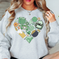Lucky Heart Doodle Sweatshirt | Feeling Lucky Collection | Unique Gifts for Family Friends