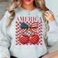 America Cherry Sweatshirt | Stars and Stripes Collection | Unique Gifts for Family and Friends