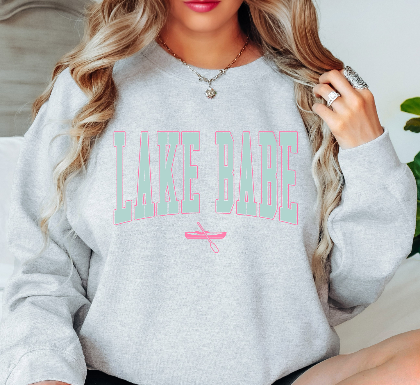 Lake Babe Sweatshirt | Beach Breeze Collection | Unique Gifts for Family Friends