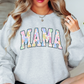 Retro Easter Mama Sweatshirt | Mama Mode Activated Collection | Unique Gifts for Family Friends
