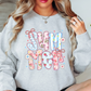 Preppy Summer Bows Sweatshirt | Beach Breeze Collection | Unique Gifts for Family Friends