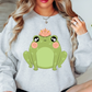 Spring Frog Sweatshirt | Spring Fling Collection | Unique Gifts for Family Friends