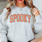 Spooky Varsity Sweatshirt | Boo-tiful Vibes Collection | Unique Gifts for Family Friends